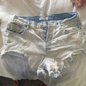 Free people Jean shorts